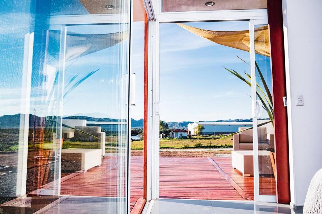 Villa Cabana El Alamo Con Jacuzzi Valle de Guadalupe Exterior foto