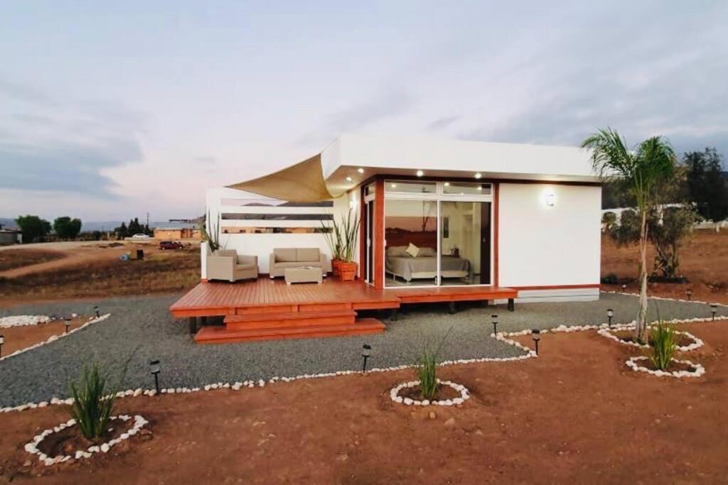 Villa Cabana El Alamo Con Jacuzzi Valle de Guadalupe Exterior foto