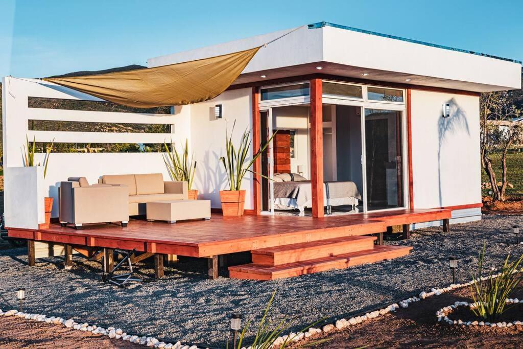 Villa Cabana El Alamo Con Jacuzzi Valle de Guadalupe Exterior foto